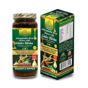 Ashwagandha Roots Honey with GinkoBiloba Honey