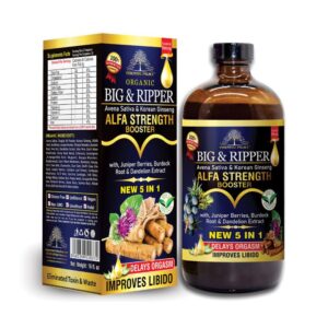 Organic Big & Ripper Alpha Strength Booster