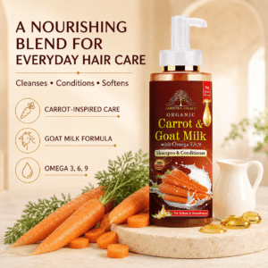 CARROT & GOAT MILK SHAMPOO