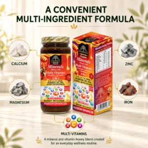 Organic Minerals Honey with Multi Vitamins Honey