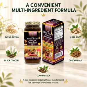 ORGANIC LIBIDO BOOSTER HONEY WITH SUMA ROOTS Honey