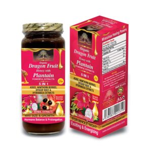 DRAGON FRUIT WITH Plantain Honey