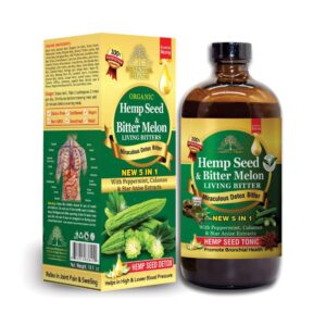 Organic Hemp Seed & Bitter Melon Bitters