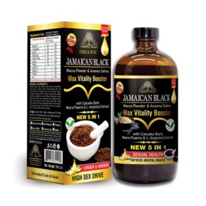 Organic Jamican Black Max Vitality Booster