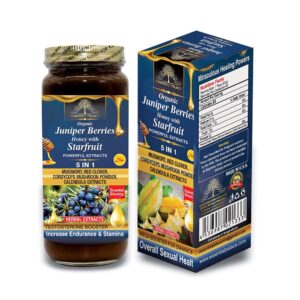JUNIPER BERRIES HONEY WITH STARFRUIT Honey