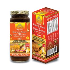 TURMERIC HONEY WITH GARLIC & BLACK SEED Honey