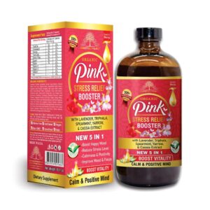 Organic Pink Stress Relief  Booster