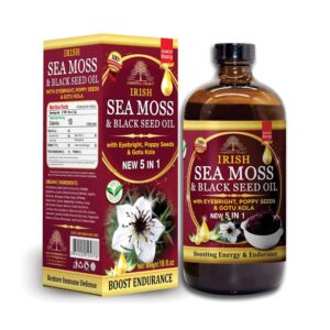 Organic Sea Moss Irish & Black Seed Oil