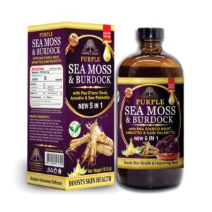 Organic Sea Moss Purple & BurDock
