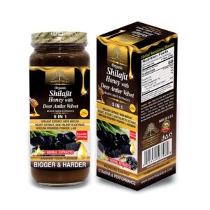 Shilajit Honey with Deer Antler Velvet Honey
