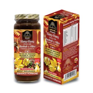 Ylang -Ylang Honey with Baobab & Olives Honey