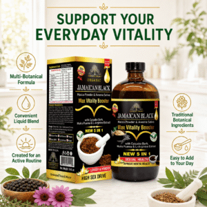 Organic Jamican Black Max Vitality Booster