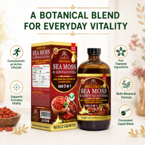 Organic Sea Moss Spectrum & Ashwagandha