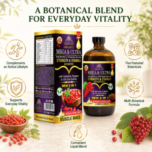 Organic Mega & Ultra Strength & Stamina Booster