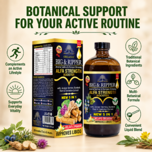Organic Big & Ripper Alpha Strength Booster
