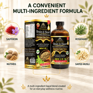 Organic Brain & Heart Balance Care Tonic