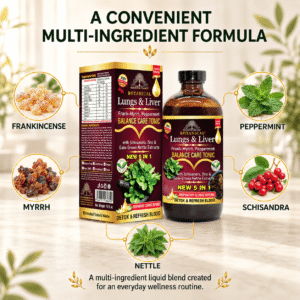 Organic Lungs & Liver Balance Care Tonic