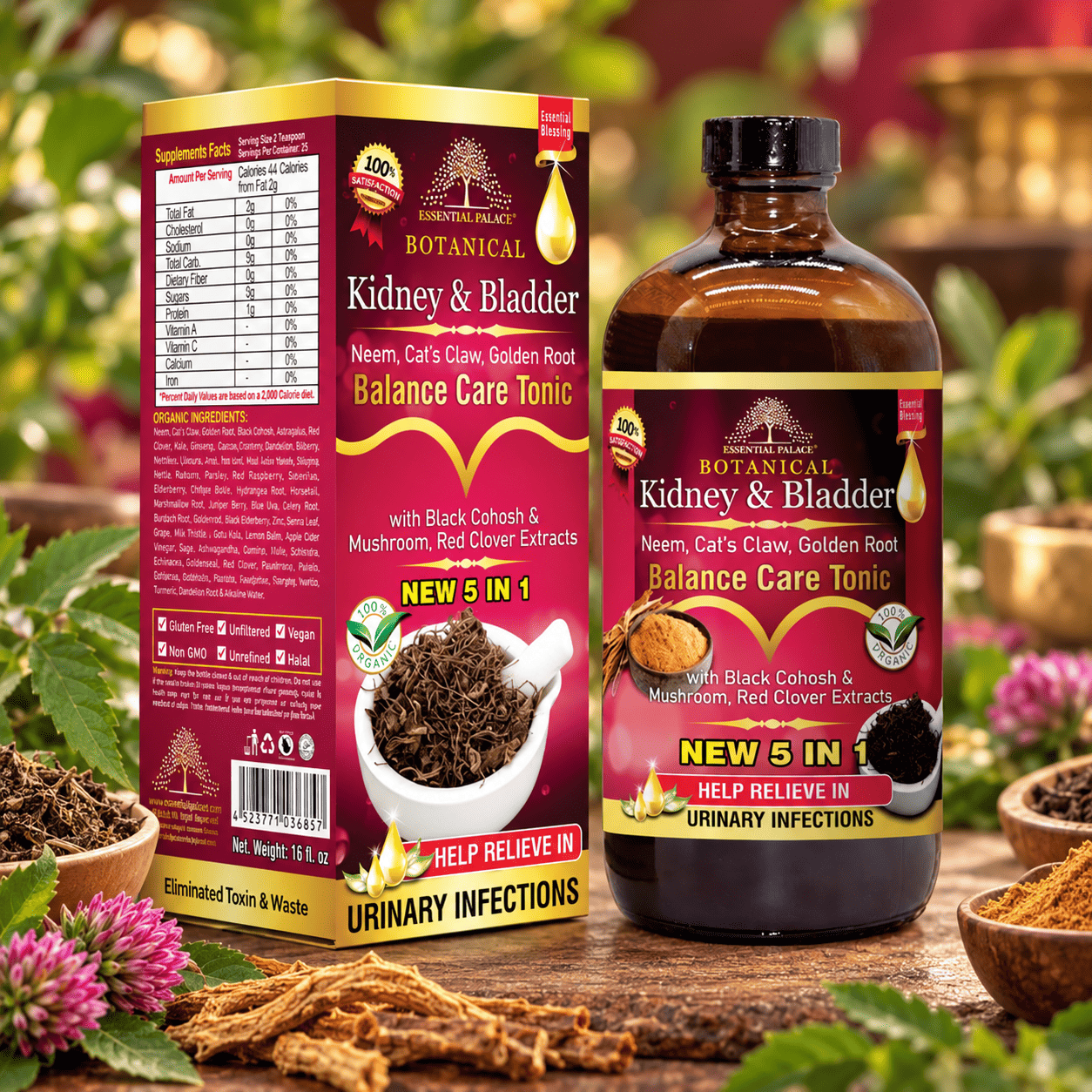 Organic Kidney & Bladder Balance Care Tonic