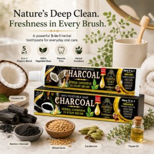 Organic Charcoal Toothpaste