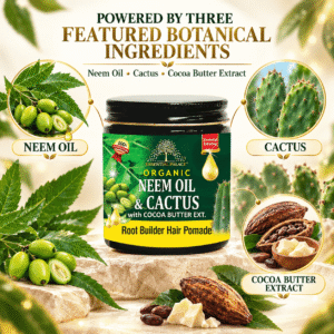 ORGANIC NEEM OIL & CACTUS Hair Pomade