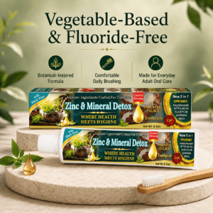Organic Zinc & Mineral Detox Toothpaste