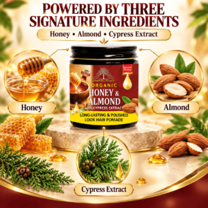 ORGANIC HONEY & ALMONDS Hair Pomade