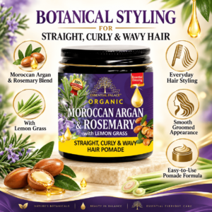 ORGANIC MOROCCAN ARGAN & ROSE MARRY Hair Pomade
