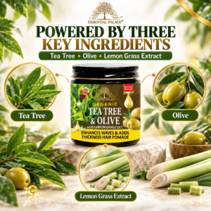 ORGANIC TEA TREE & OLIVE Hair Pomade