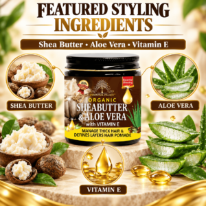ORGANIC SHEA BUTTER & ALOEVERA Hair Pomade