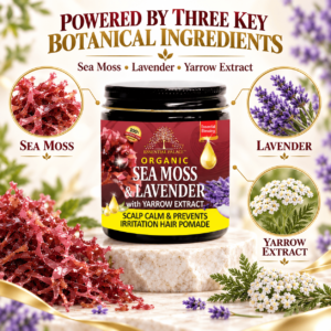 ORGANIC SEA MOSS & LAVENDER Hair Pomade