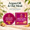 Organic Argan Oil & Oat Meal Lip Balm with Peach Extracts