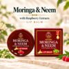 Organic Moringa & Neem Lip Balm with Raspberry Extracts